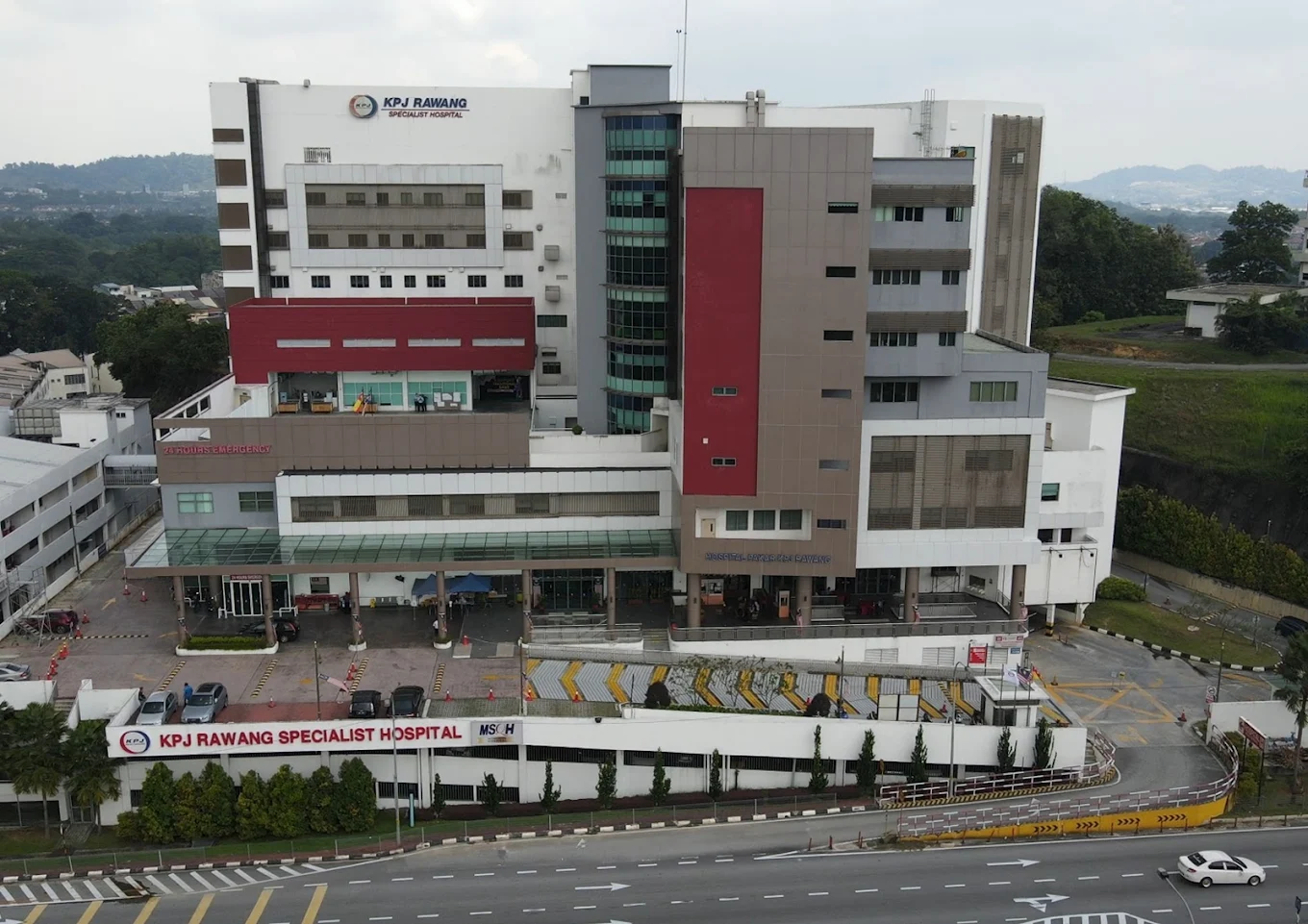 KPJ Rawang Specialist Hospital exterior